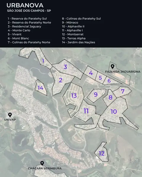 Área externa do condomínio