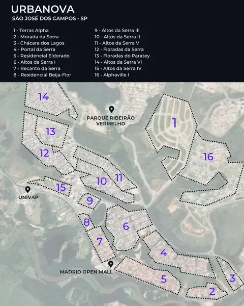 Área externa do condomínio