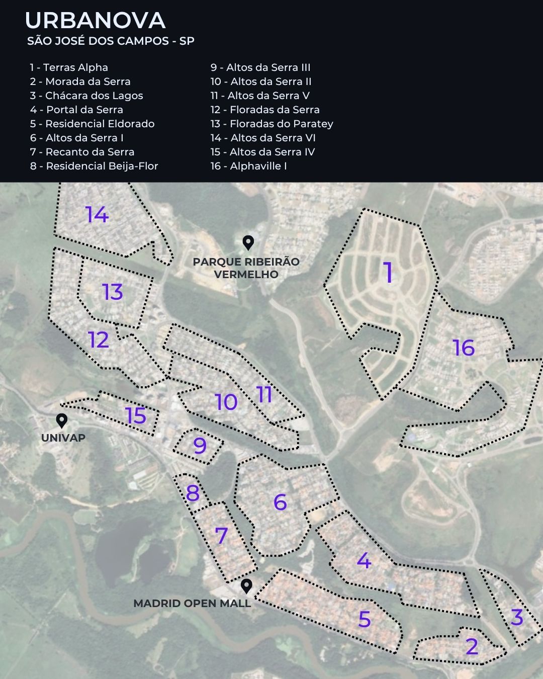 Mapa do condomínio 4