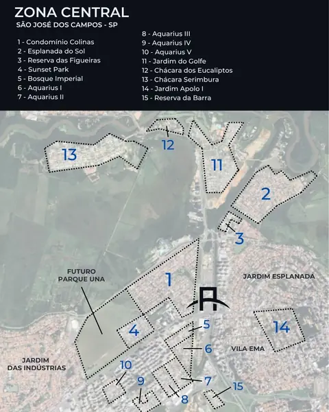 Área externa do condomínio