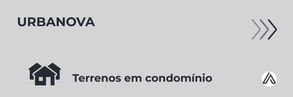Terrenos em condomínio à venda no Urbanova em São José dos Campos